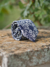 Load image into Gallery viewer, Slim Navy Floral Tie
