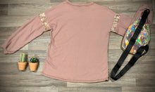 Load image into Gallery viewer, Cheetah Camo Rose Gold Long Sleeve Shirt- Missy Sizes
